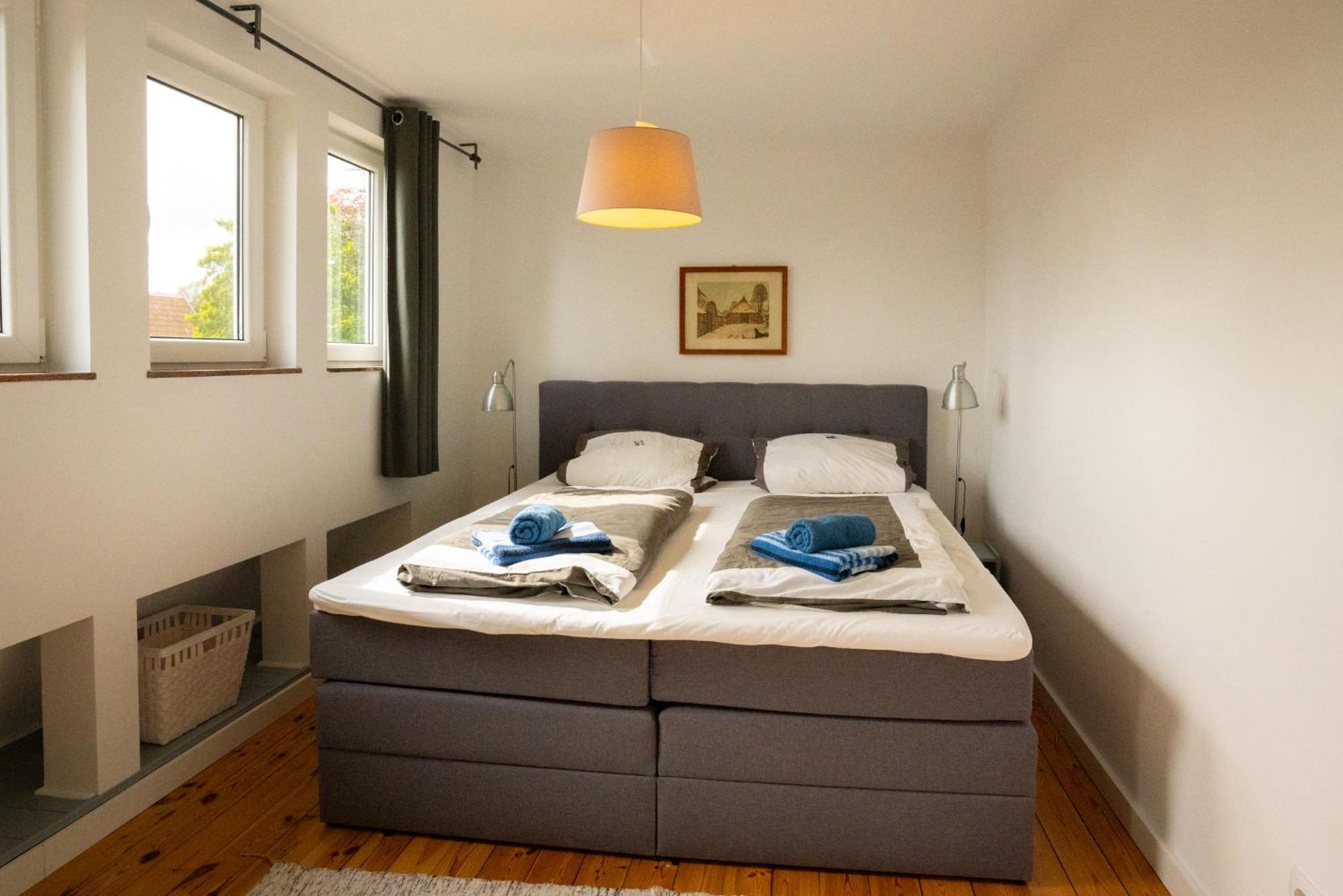 Ferienhaus Seeschwalbe Mit Grossem Garten Eckernförde Esterno foto